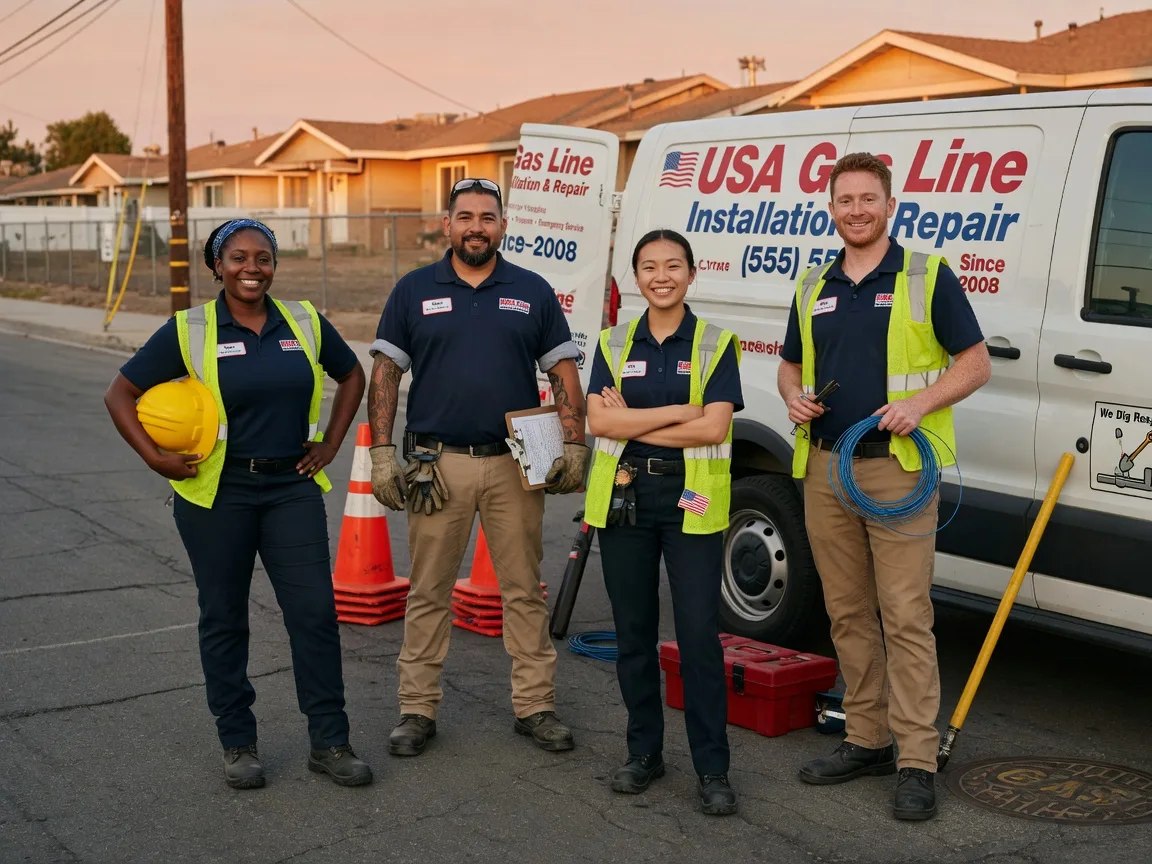 Gas Line Installation company in Clinton, OK